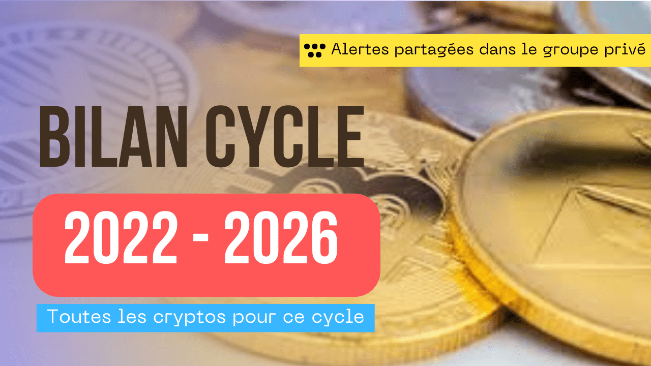 Bilan de mes investissements en cryptomonnaies pour le cycle 2022 – 2026